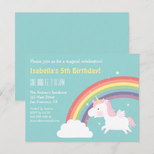 Cartes d'invitation pour fête d'anniversaire Licor