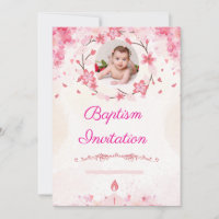 Cartes d'invitation pour la célébration religieuse