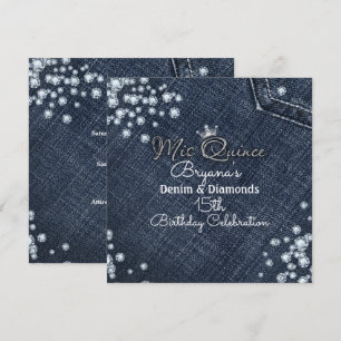Cartes d'invitation pour la fête de couronnement M
