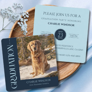 Cartes d'invitation pour la remise de diplômes de 