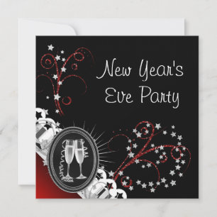 Cartes d'invitation pour la soirée du Nouvel An Ro