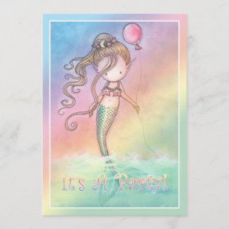 Cartes d'invitation pour l'anniversaire de filles 