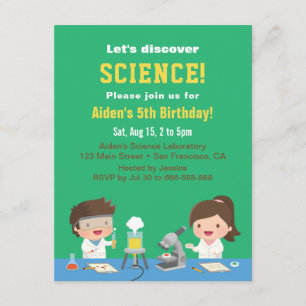 Cartes d'invitation pour l'anniversaire des enfant