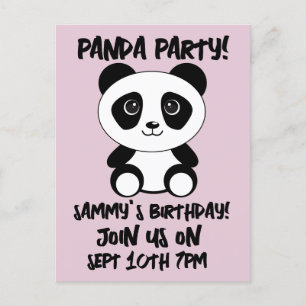 Cartes d'invitation pour l'anniversaire d'un ours 