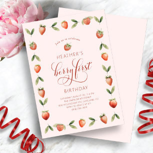 Cartes d'invitation pour le 1er anniversaire de Be