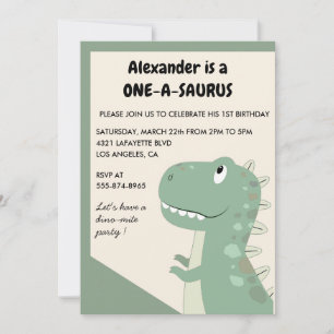 Cartes d'invitation pour le 1er anniversaire de Di
