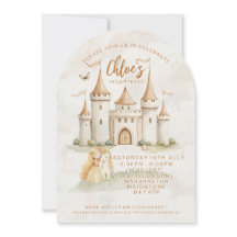 Cartes d'invitation pour le 1er anniversaire de la
