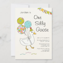 Cartes d'invitation pour le 1er anniversaire de On