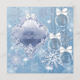 Cartes d'invitation pour le bal d'hiver Winter Won
