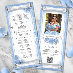 Cartes d'invitation pour le défilement d'anniversa