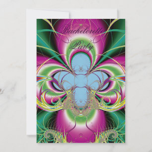 Cartes d'invitation pour l'enterrement de vie de j