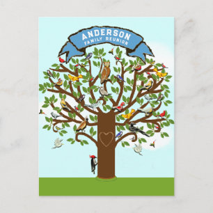 Cartes d'invitation pour réunion de famille