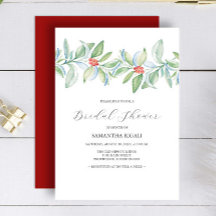 Cartes d'invitation pour une douche de mariée hive
