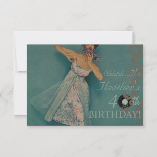 Cartes d'invitation pour une fête d'anniversaire d