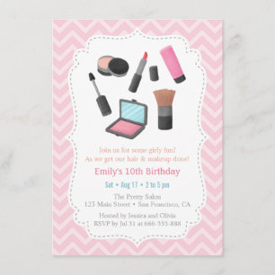 Cartes d'invitation pour une fête d'anniversaire d