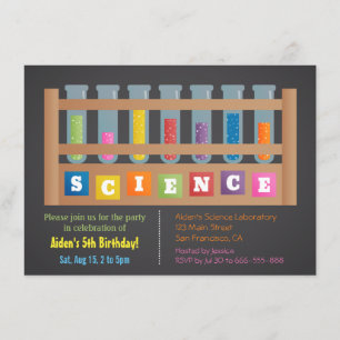 Cartes d'invitation pour une fête d'anniversaire s