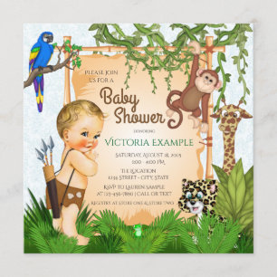 Cartes d'invitation pour une fête prénatale de béb