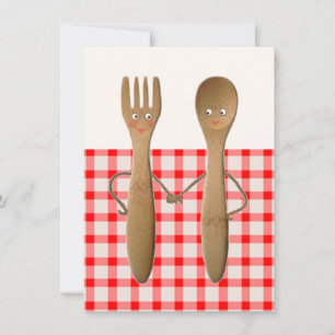 Cartes d'invitation pour une fête prénuptiale en c