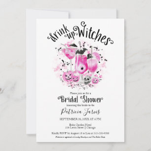 Cartes d'invitation pour une fête prénuptiale Hall