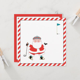 Cartes d'invitation pour vacances de golf