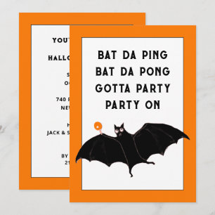 Cartes d'invitation tendance pour une fête d'Hallo