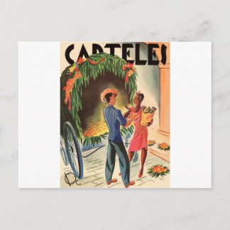 Cartes d'invitations Vintage Cuba Affiches