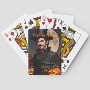 Cartes Distribuez la fête d'Halloween amusante de jeu de 