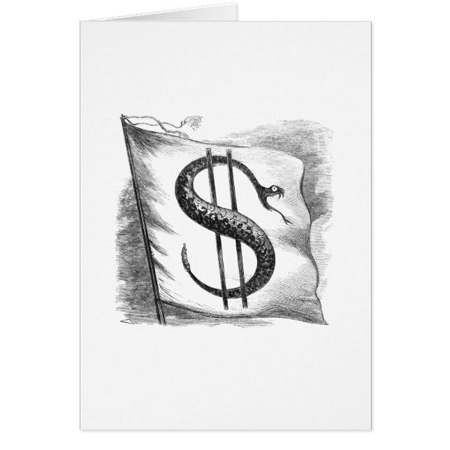 Cartes Drapeau Rattlesnake (Devant)