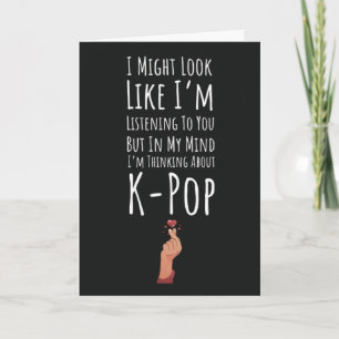 Cartes drôles Kpop Humour K Pop