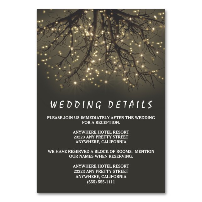 Cartes du boîtier Mariage de la branche de l'arbre (Par défaut)