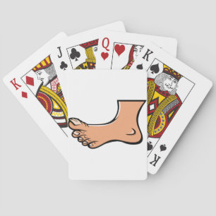 Cartes d'un jeu de pied