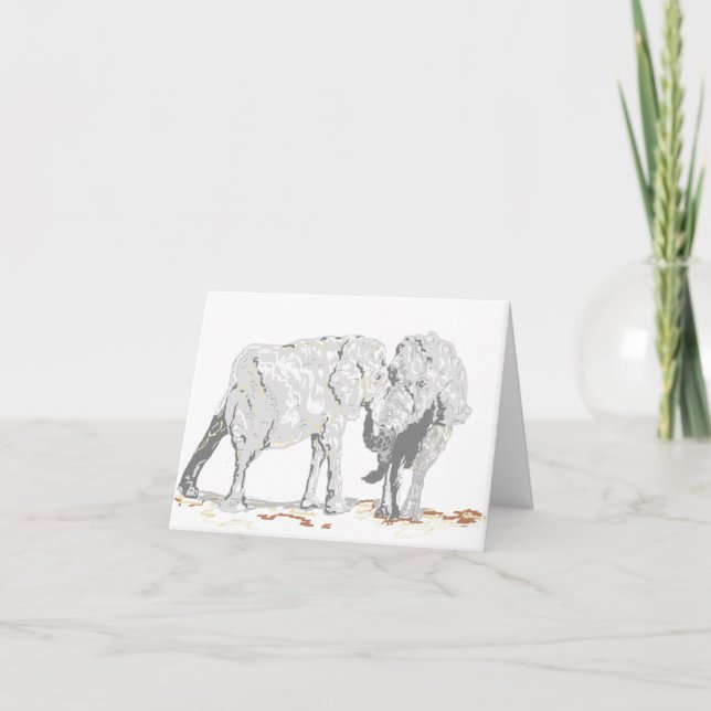 Cartes Éléphants (Devant)