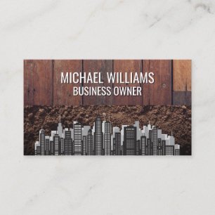 Cartes en bois   Ville