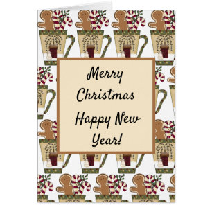 Cartes en pain d'épice de Noël