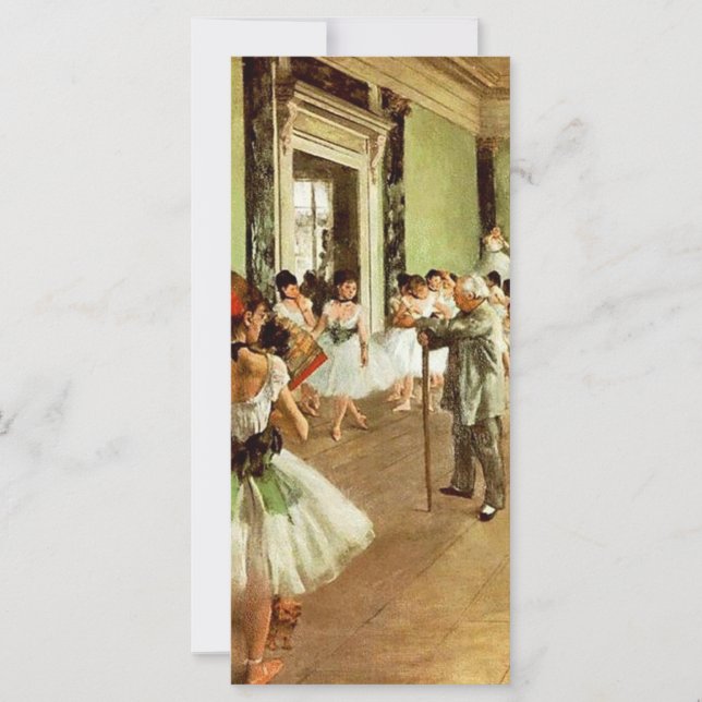 Cartes en rack de classe danse (Devant)