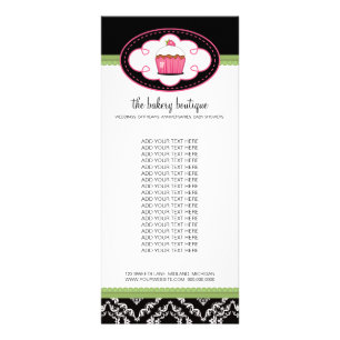 Cartes en rack de la boulangerie