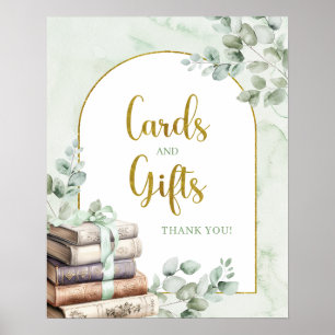 Cartes et affiche de cadeaux de livre de contes de