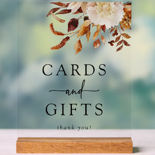 Cartes et Cadeaux d'Automne