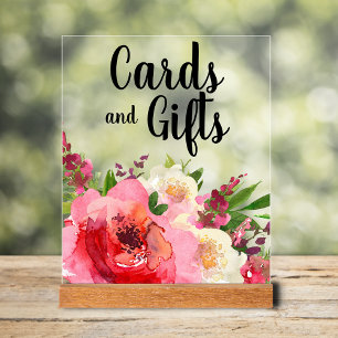 Cartes et Cadeaux de Mariage Fleurs Roses