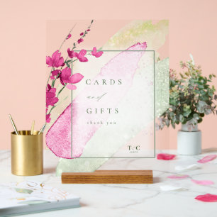Cartes et cadeaux de mariage fleurs sauvages Fuchs