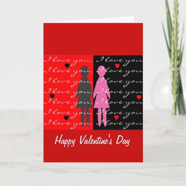Cartes et cadeaux de Saint-Valentin (Devant)