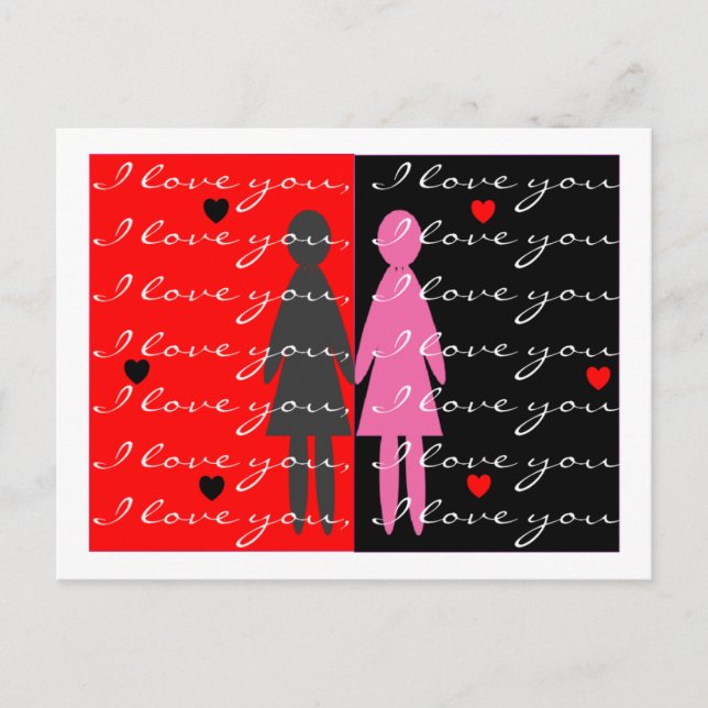 Cartes et cadeaux de Saint-Valentin (Devant)