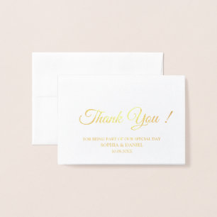 Cartes Étiquettes Merci Design pour Entreprise