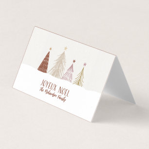 Cartes-étiquettes personnalisées Noel Mini Cadeau
