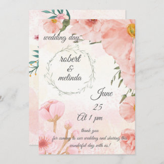 Cartes faire-part de mariage