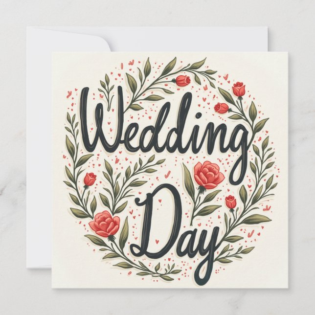 Cartes faire-part de mariage (Devant)