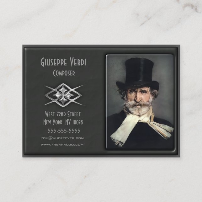 Cartes faites sur commande de luxe contemporaines (Devant)