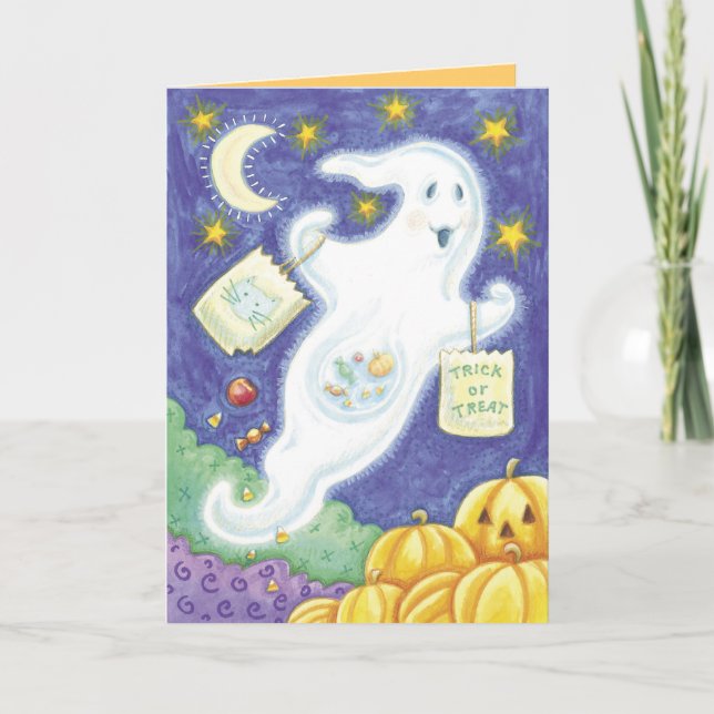 Cartes Fantômes Halloween (Devant)