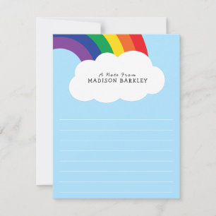 Cartes fixes Rainbow Cuts Kids Flat Stationning Ca