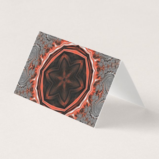 Cartes Flames Kaleidoscope (Front)